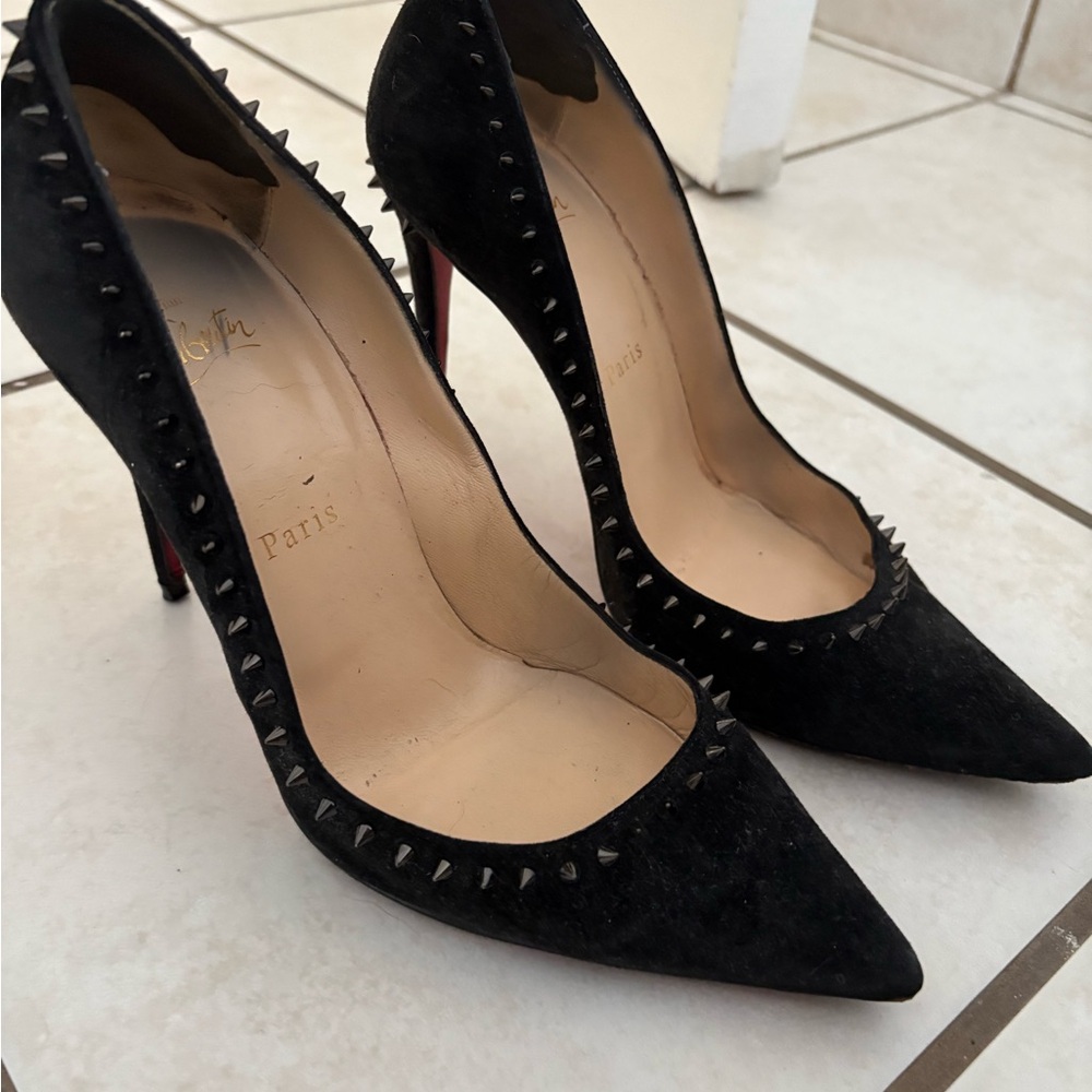 Black Studded Christian Louboutin So Kate’s